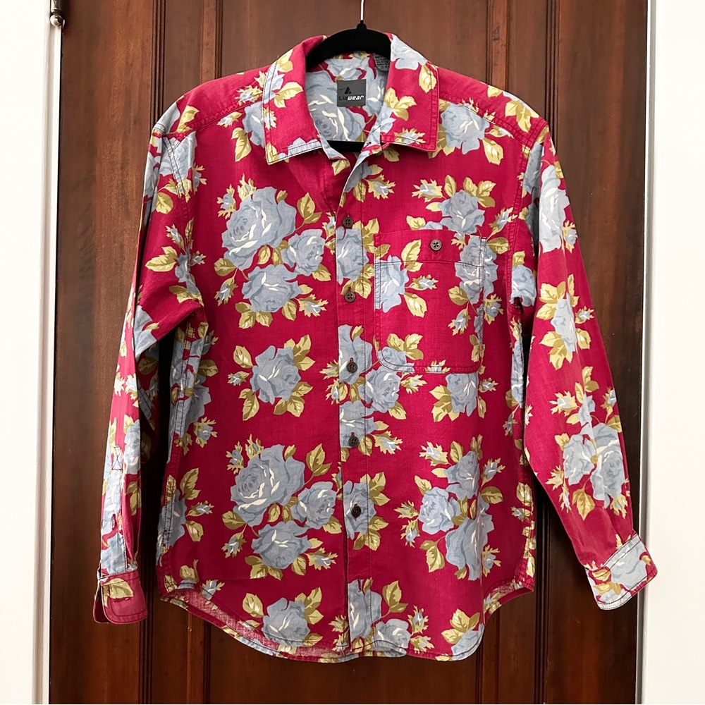 Lizwear Red Floral Shirt